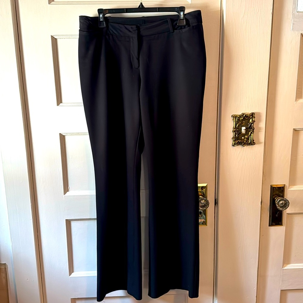 Worthington Curvy Fit Size 10 Black Career Pants Slacks